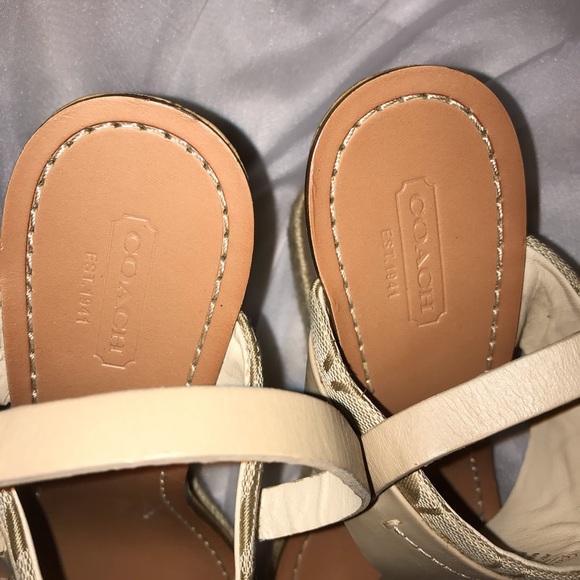 Coach wedges - Picture 3 of 4
